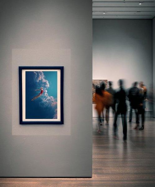 Bess Irissa - The Swimmer #13, Antiek en Kunst, Kunst | Schilderijen | Modern