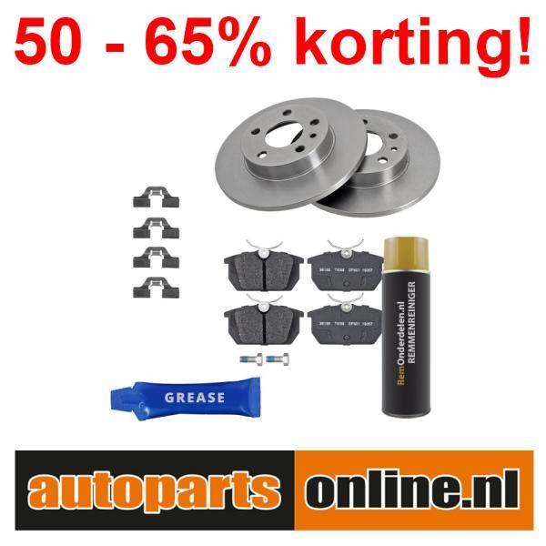 Remschijven + Remblokken Alfa Romeo Spider achterzijde, Auto-onderdelen, Besturing, Nieuw, Alfa Romeo, Verzenden