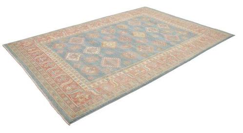 Kazak - Vloerkleed - 291 cm - 203 cm - Handgemaakt -, Huis en Inrichting, Stoffering | Tapijten en Kleden