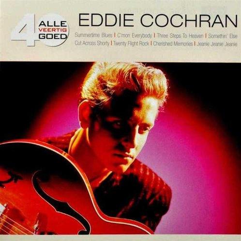 Eddie Cochran - Alle 40 Goed - CD, Cd's en Dvd's, Cd's | Overige Cd's, Verzenden