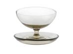 IJscoupe op vaste voet - rookglas, Verzamelen, Glas en Borrelglaasjes, Verzenden, Gebruikt