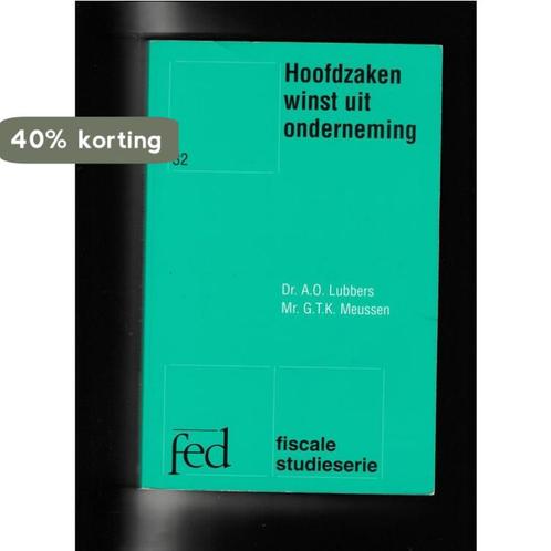 Hoodzaken winst uit onderneming 9789060028452 G. Meussen, Boeken, Wetenschap, Zo goed als nieuw, Verzenden