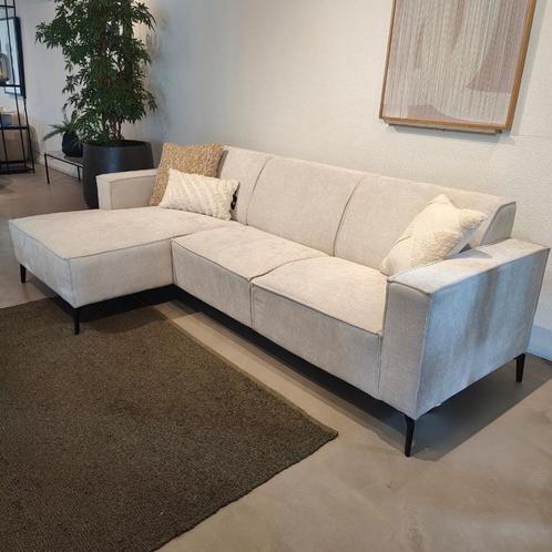 Hoekbank Milaan Beige van €999 voor €799 !!, Huis en Inrichting, Banken | Bankstellen, 250 tot 300 cm, 150 cm of meer, Hoekbank