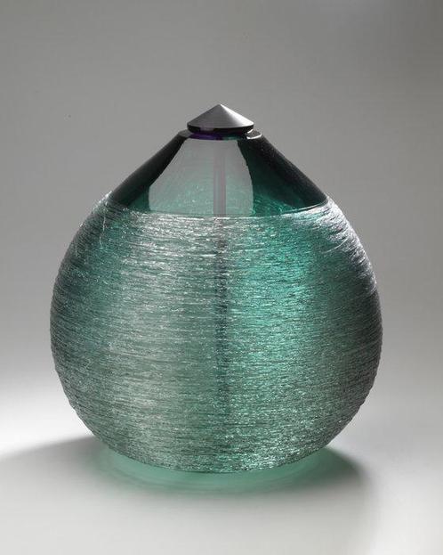 Bibi Smit - sculptuur, Luminous Fruit - 17 cm - Geblazen, Antiek en Kunst, Kunst | Designobjecten