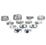 Fako Bijoux® - Bohemian Stijl Ringenset - Meja - 14-Delig -, Sieraden, Tassen en Uiterlijk, Ringen, Verzenden, Nieuw