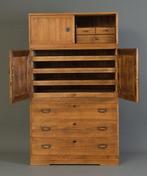 Kimono-kast (kast voor kleding) - Hout, Metaal,, Antiek en Kunst