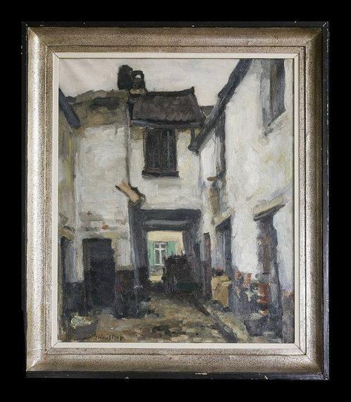 Gaston Haustrate (1878-1949) - Venelle bruxelloise, Antiek en Kunst, Kunst | Schilderijen | Klassiek