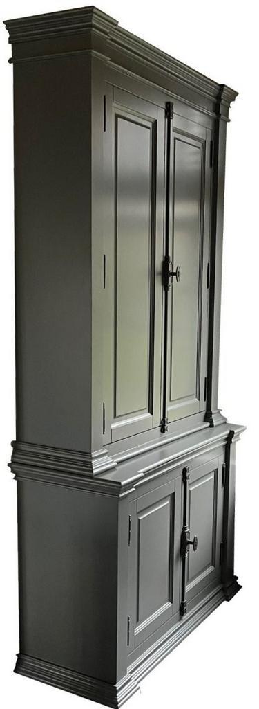Buffetkast kwartsgrijs Lara 100cm dichte deuren, Huis en Inrichting, Kasten | Buffetkasten, Ophalen of Verzenden