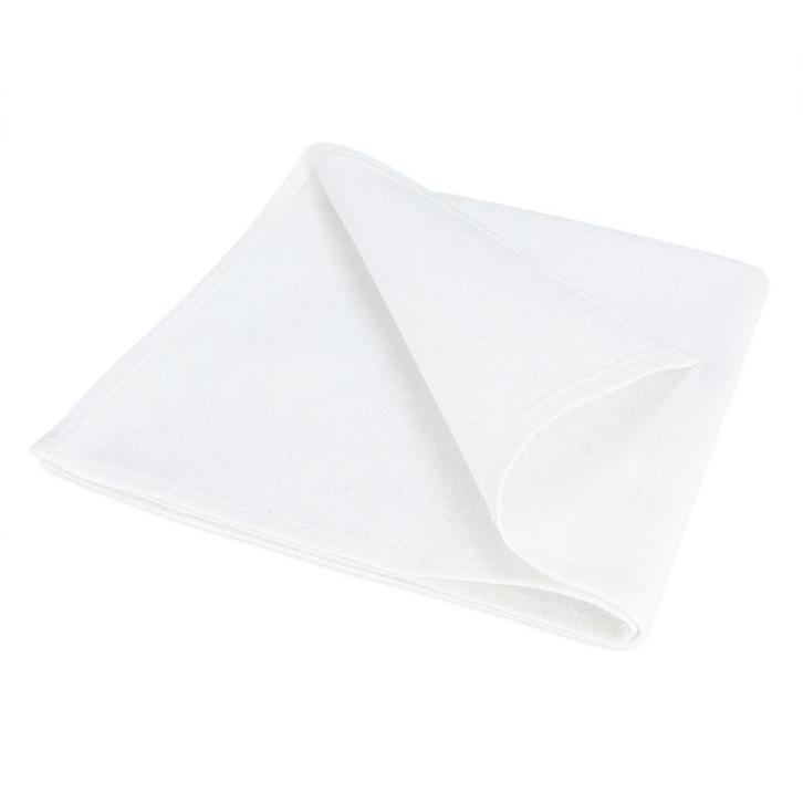 Servetten Wit 50x50cm Katoen - Treb X, Huis en Inrichting, Keuken | Textiel, Tafelkleed of Tafelzeil, Overige kleuren, Nieuw, Verzenden