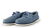 Timberland Bootschoenen in maat 43½ Blauw | 10% extra, Timberland, Zo goed als nieuw, Verzenden, Blauw