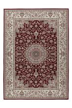Wasbaar Vloerkleed | Dunya | Medaillon | Rood | 80x150 cm, Verzenden, Nieuw