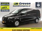Mercedes-Benz Vito 114 CDI Lang AUT Airco Cruise Cam €417pm, Auto's, Automaat, Zwart, Mercedes-Benz, Diesel