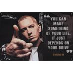 Wandbord -  Eminem You Can Make Something With Your Life It, Nieuw, Ophalen of Verzenden