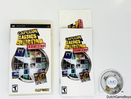 PSP - Capcom - Classic Collection - Reloaded - USA, Spelcomputers en Games, Games | Sony PlayStation Portable, Gebruikt, Verzenden