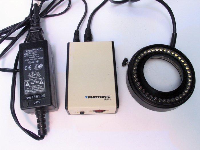 Photonic Optics LED Ring Light 66/40 microscope direct light, Verzamelen, Fotografica en Filmapparatuur