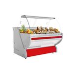 GGM Gastro | Koeltoonbank - 1500mm - met verlichting - Rood, Zakelijke goederen, Horeca | Meubilair en Inrichting, Verzenden, Nieuw in verpakking
