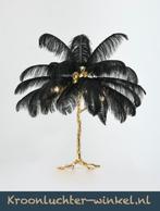 DESIGN lamp met echte Struisvogel veren OSTRICH  MUSTHAVE!, Nieuw, Ophalen of Verzenden, Overige materialen