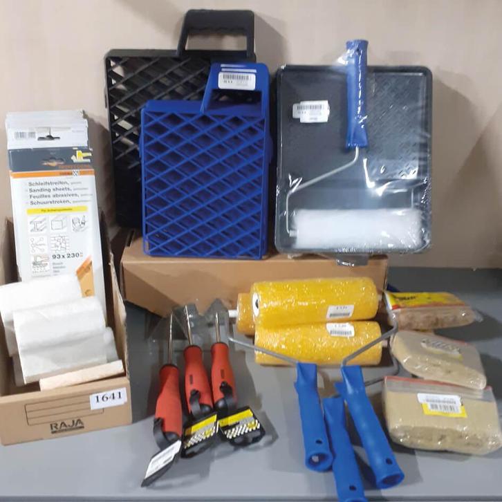 Diverse schilders accessoires (D1641), Diversen, Rommelmarktspullen