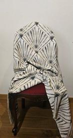 Art Deco-rasteckenstof met geometrisch waaierpatroon met, Antiek en Kunst