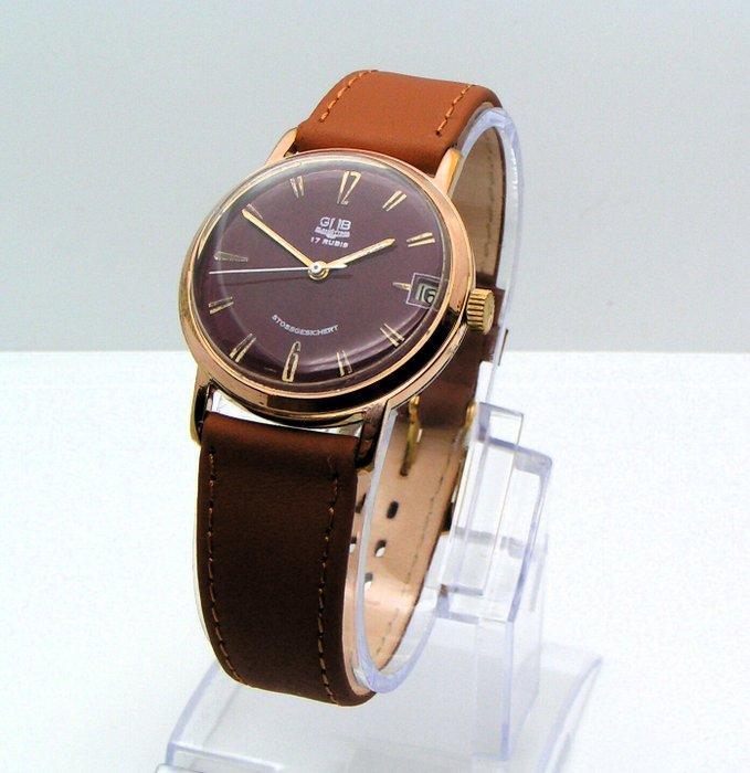 GUB Glashütte - Stossgesichert - cal. 69.1 - Zonder, Sieraden, Tassen en Uiterlijk, Horloges | Heren