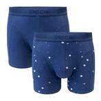 Zaccini Underwear 2-pack boxershorts universe (donkerblauw)