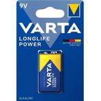 Varta E (6LR61) 9V Longlife batterij - 1 stuk in, Doe-het-zelf en Verbouw, Nieuw, Ophalen of Verzenden