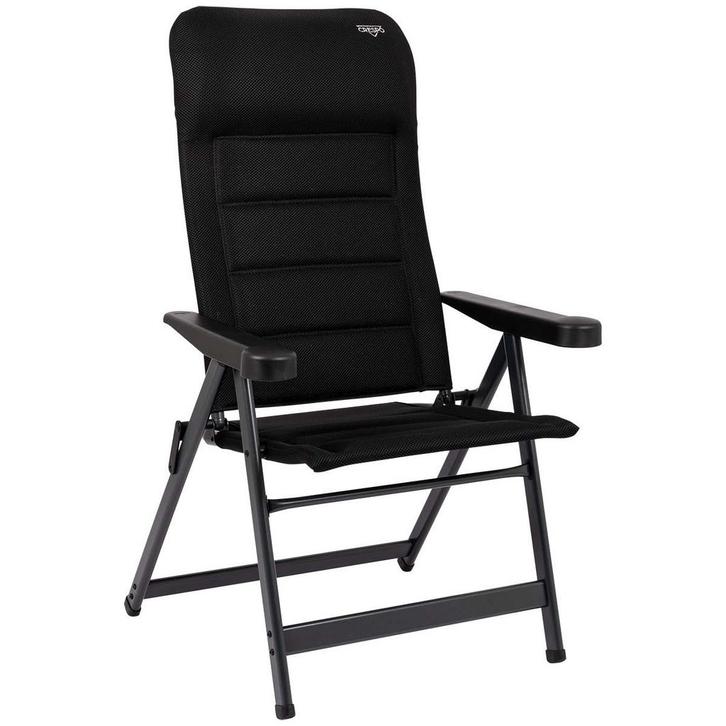 Crespo Standenstoel S AP/235 Air-Deluxe Zwart, Caravans en Kamperen, Kampeeraccessoires, Nieuw, Ophalen of Verzenden