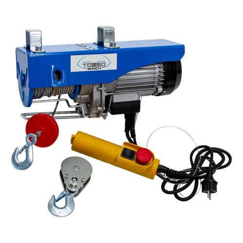 Takel / hijsinrichting 400/800KG elektrisch blauw, Auto diversen, Autogereedschap, Nieuw, Verzenden