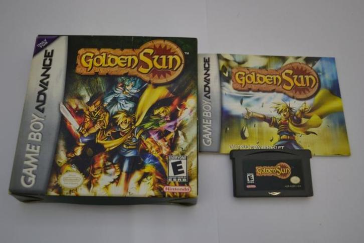 Golden Sun (GBA USA CIB), Spelcomputers en Games, Games | Nintendo Game Boy, Zo goed als nieuw, Verzenden