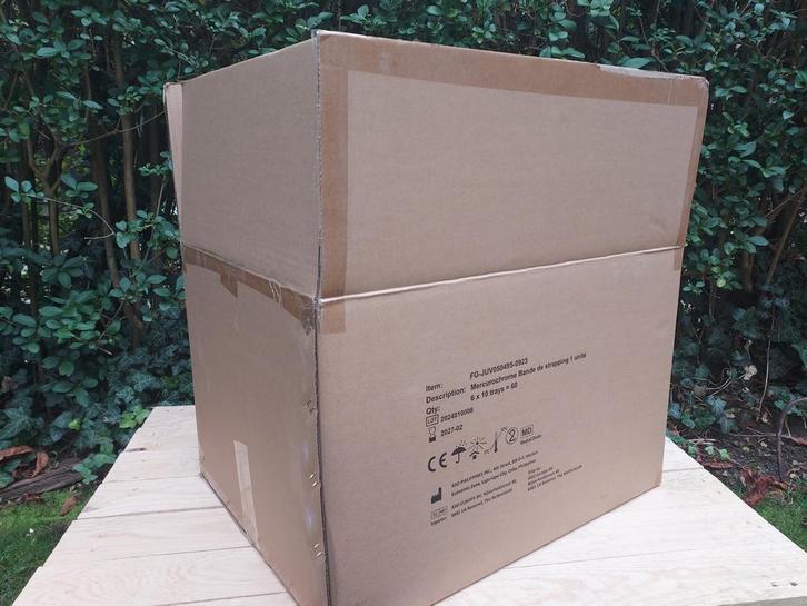 Dozen, verhuisdozen, 55 x 43 x 35 cm, eenmalig gebruikt, Doe-het-zelf en Verbouw, Kratten en Dozen, 50 tot 75 cm, Opvouwbaar, Zo goed als nieuw