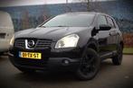 Nissan Qashqai 1.6 SUV 2007 Zwart- TREKHAAK/BLUETOOTH/CRUISE, Auto's, Nissan, Voorwielaandrijving, Dealer onderhouden, Stof, Gebruikt
