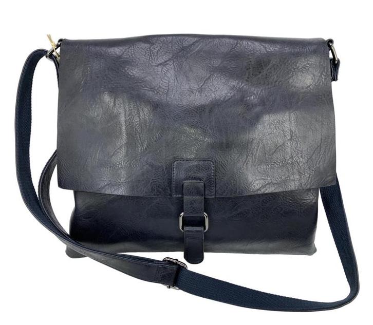 The Big Envelope Bag (navy), Sieraden, Tassen en Uiterlijk, Tassen | Schoudertassen, Nieuw, Verzenden