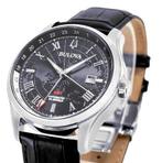 Bulova - Collezione Wilton GMT Black - Automatique - Heren -, Sieraden, Tassen en Uiterlijk, Horloges | Heren, Nieuw
