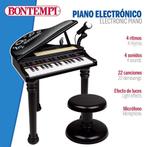 Bontempi Piano Star incl. kruk en microfoon, Huis en Inrichting, Verzenden, Zo goed als nieuw