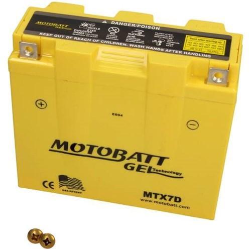 Motobatt Gel Accu Mtx7D 12V 7Ah 110A 149X60X129, Computers en Software, Laptop-opladers, Verzenden