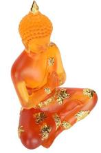 Transparant Zittend Boeddhabeeld Geluk Feng Shui Decor, Huis en Inrichting, Woonaccessoires | Boeddhabeelden, Verzenden, Nieuw