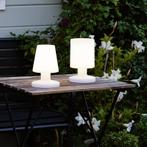 LED Tafellamp - Rond - Wit - Spatwaterdicht - USB Oplaadbaar, Huis en Inrichting, Lampen | Tafellampen, Ophalen of Verzenden, Nieuw