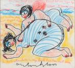 Anton Heyboer (1924-2005) - Baddames op het strand