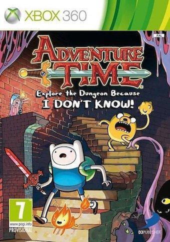 Adventure Time Explore the Dungeon Because I Dont Know, Spelcomputers en Games, Games | Xbox 360, Zo goed als nieuw, Ophalen of Verzenden