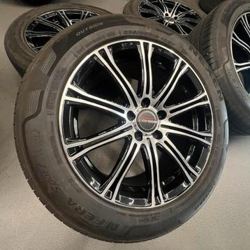 5x114,3 Nette Borbet 18 Velgen 6.5MM 2255518 Nexen zomerban beschikbaar voor biedingen