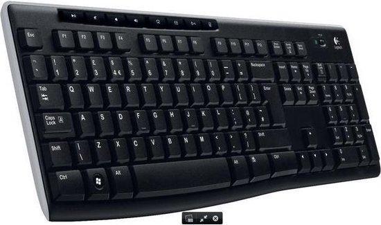 Logitech K270 - Draadloos Toetsenbord - Qwerty, Computers en Software, Toetsenborden, Verzenden