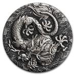 Chinese Myths &amp; Legends - Dragon 2 oz 2022 Proof High, Verzenden, Oost-Azië, Losse munt, Zilver