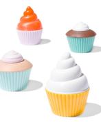 HEMA Cupcake set bioplastic - 4 stuks, Verzenden, Nieuw