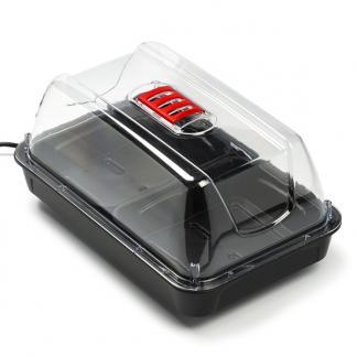 Verwarmde kweekbak | 37.5 x 24 cm (Ventilatie), Tuin en Terras, Kweekspullen, Nieuw, Verzenden