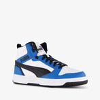 Puma Rebound V6 Mid kinder sneakers blauw wit maat 39, Verzenden, Nieuw