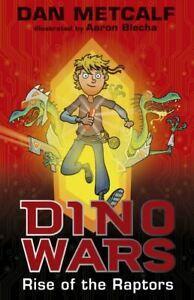 Dino Wars: Rise of the raptors by Dan Metcalf (Paperback), Boeken, Overige Boeken, Gelezen, Verzenden