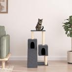 vidaXL Kattenmeubel met sisal krabpalen 82 cm donkergrijs, Verzenden, Nieuw