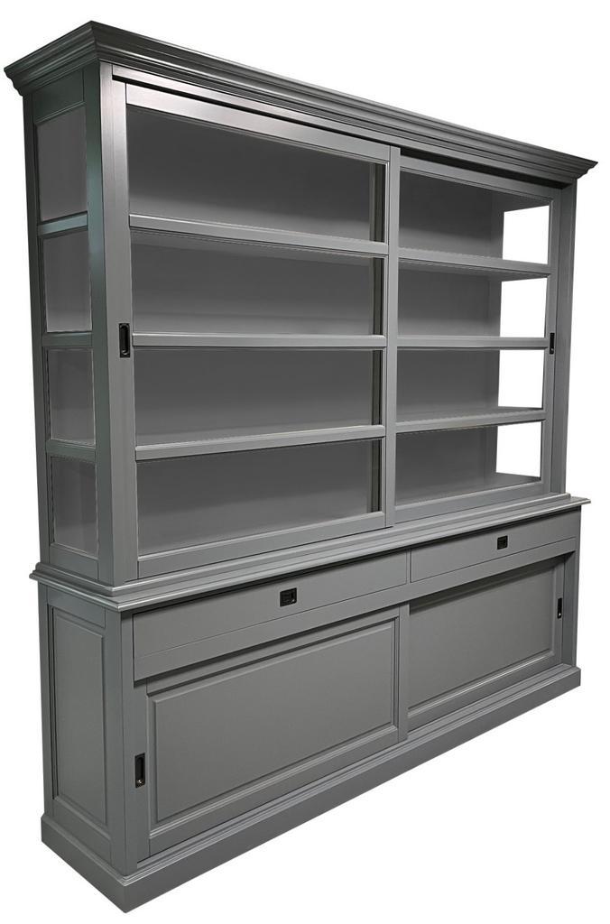 Buffetkast pelsgrijs - pelsgrijs Nijkerk 260 x 240cm, Huis en Inrichting, Kasten | Buffetkasten, Ophalen of Verzenden