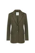 -50% Nukus  Nukus Close blazer lurex fw24029  maat S, Verzenden, Nieuw, Groen