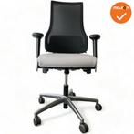 BMA Axia - 2.5 - Hoge rug - Beige zitting - Grijze netwea..., Werkplek, Ophalen of Verzenden, Gebruikt, Stoel